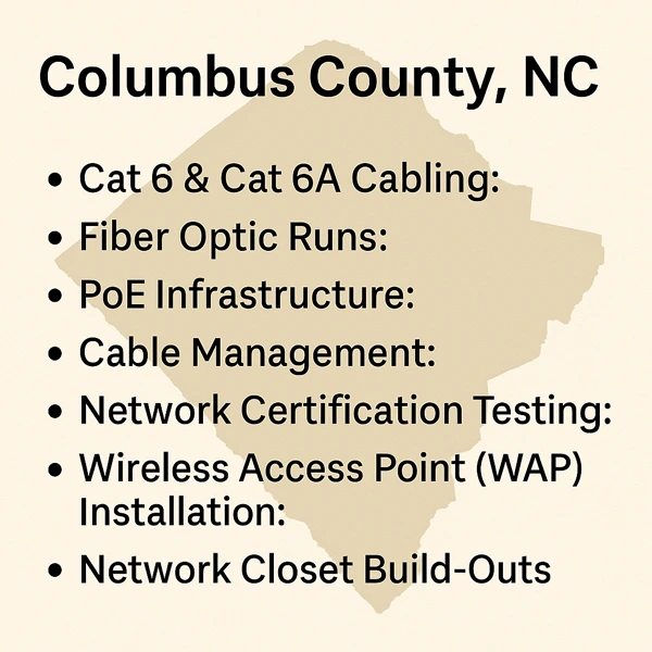 Network integration diagram with various connected devices